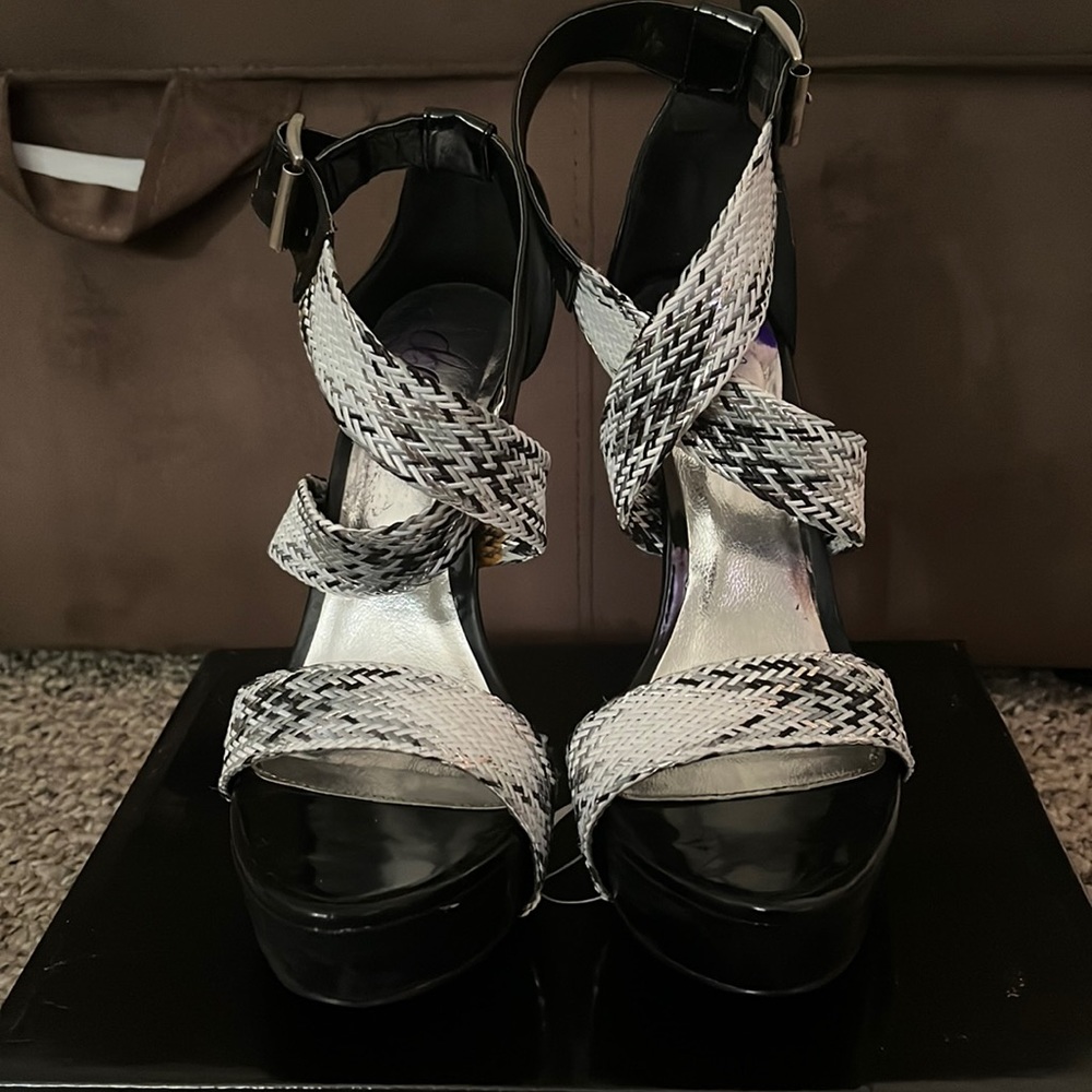 Black stilletos